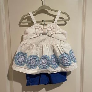 Janie and Jack tank and short set